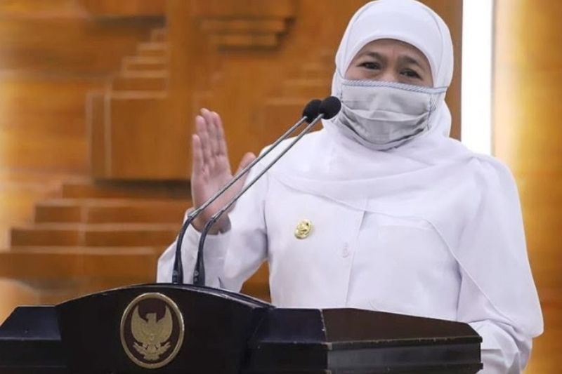 Khofifah Minta Masyarakat Tak Bepergian Saat Libur Nataru