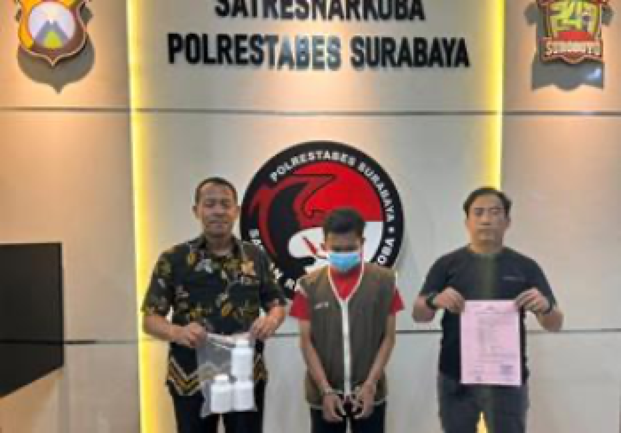 Polrestabes Surabaya Ungkap Peredaran Okerbaya, Berhasil Tangkap Pelaku
